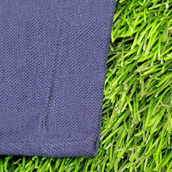 Vintage 80s Conor Preppy Polo Shirt XS/S 17x25 Navy-Blue USA - Picture 10 of 12